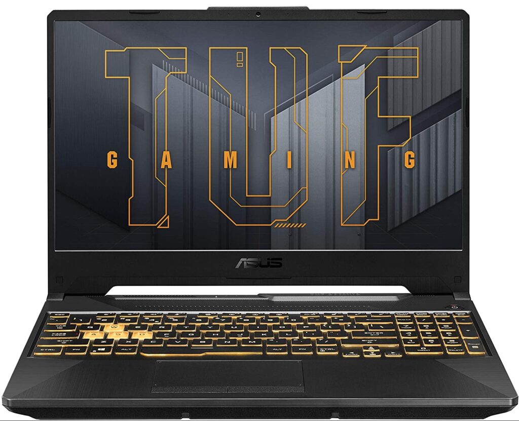 ASUS TUF Gaming A15 one of 5 Best Gaming Laptops Under 1 lakh